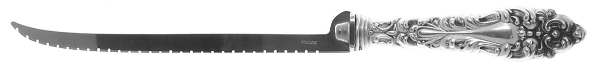 Athene-Crescendo (Sterling, 1890) Fillet Knife Stainless Blade Individual by Frank Whiting-1