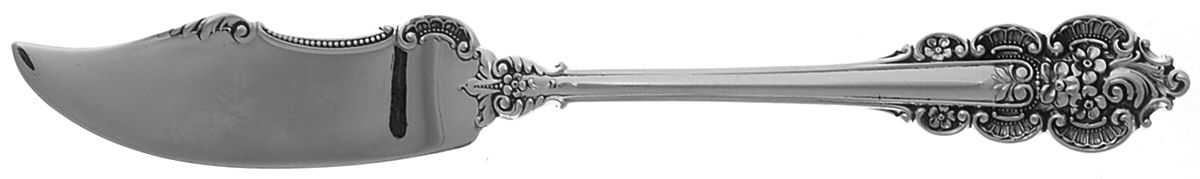 Botitcelli (Sterling, 1949) Flat Handle Master Butter Knife by Frank Whiting-1