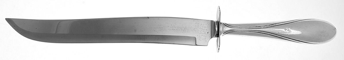 Concord-Yankee Clipper (Sterling, 1930) Large Stainless Blade Roast Carving Knife by Frank Whiting-1
