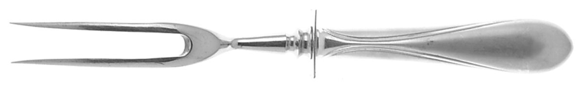Concord-Yankee Clipper (Sterling, 1930) Small Steak Carving Fork with Stainless Prongs by Frank Whiting-1