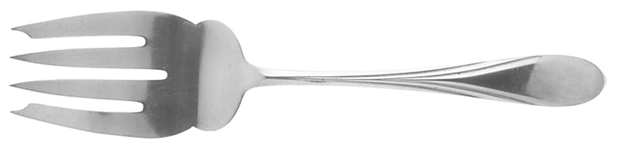 Concord-Yankee Clipper (Sterling, 1930) Small Solid Cold Meat Serving Fork by Frank Whiting-1