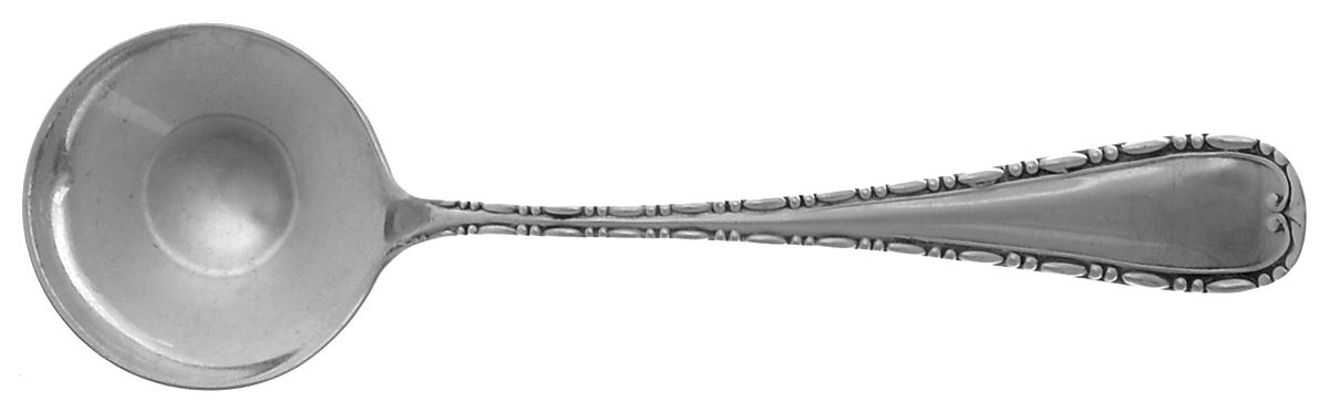Crystal (Sterling, 1922) Round Bowl Soup Spoon (Bouillon) by Frank Whiting-1