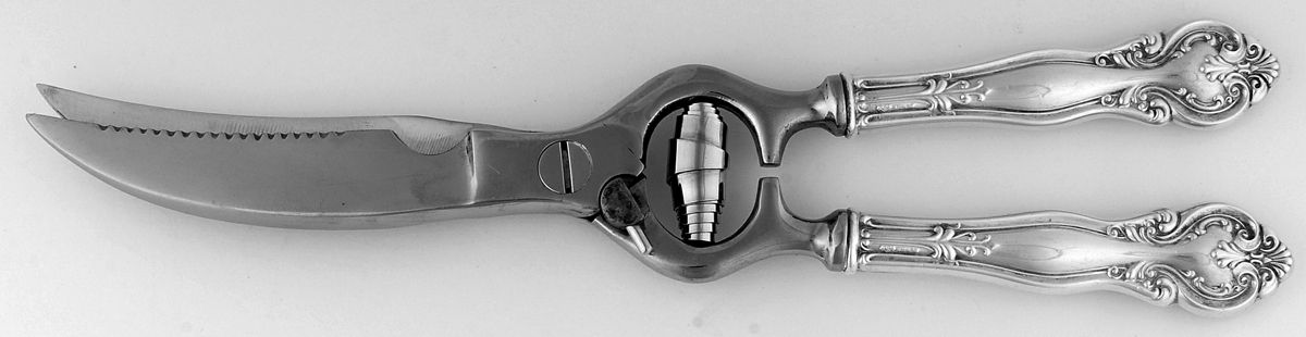FWS3 (STERLING) Poultry Shears with Stainless Blades by Frank Whiting-1