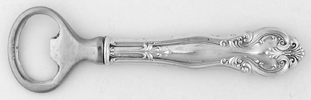 FWS3 (STERLING) Bottle Opener with Stainless Bowl by Frank Whiting-1
