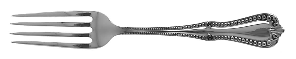 Georgian Bead (Sterling) Fork by Frank Whiting-1