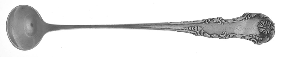 George III (Sterling, 1891) Mustard Spoon by Frank Whiting-1