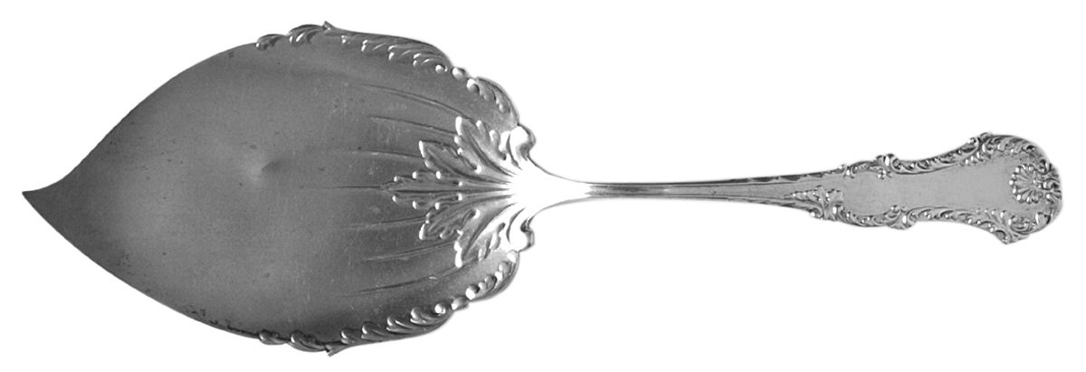 George III (Sterling, 1891) Solid Ice Cream Serving Knife by Frank Whiting-1