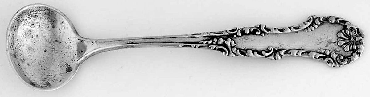 George III (Sterling, 1891) Master Salt Spoon by Frank Whiting-1