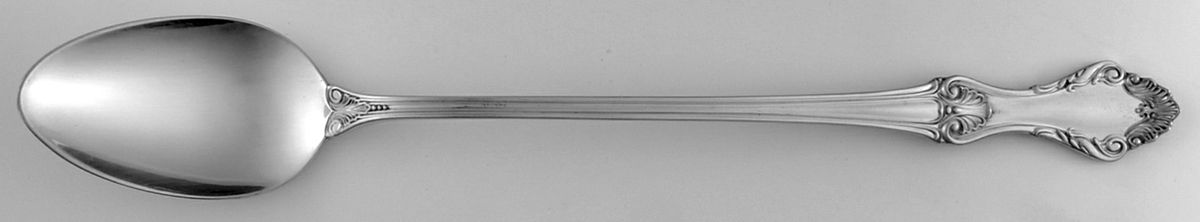 Georgian Shell (Sterling, 1948) Iced Tea Spoon by Frank Whiting-1