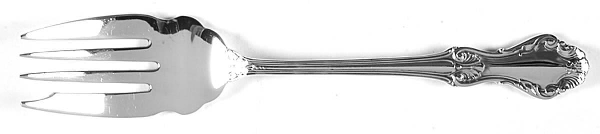 Georgian Shell (Sterling, 1948) Individual Salad Fork by Frank Whiting-1