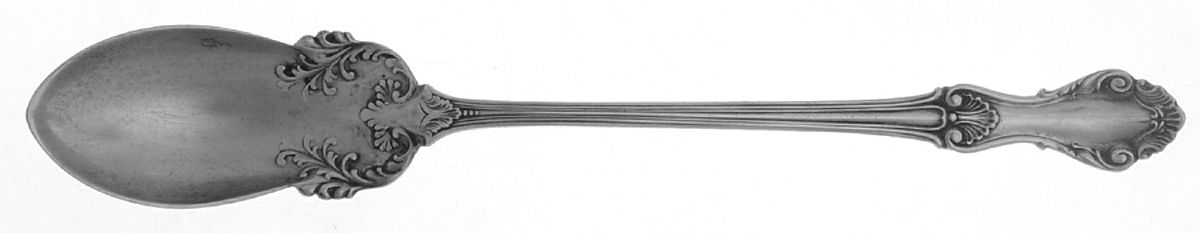 Georgian Shell (Sterling, 1948) Relish Spoon by Frank Whiting-1