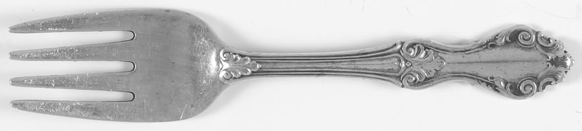 Georgian Shell (Sterling, 1948) Baby Fork by Frank Whiting-1