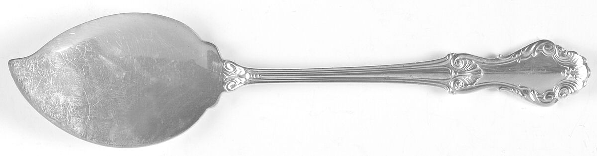 Georgian Shell (Sterling, 1948) Large Solid Jelly Server by Frank Whiting-1