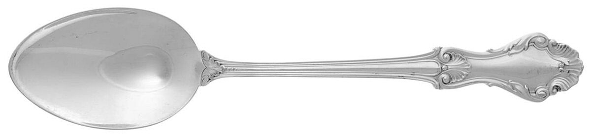 Georgian Shell (Sterling, 1948) Dessert/Oval Soup Spoon by Frank Whiting-1