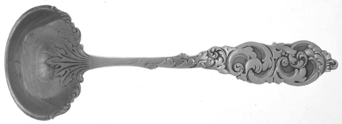 Gladstone (Sterling, 1891) Solid Gravy Ladle by Frank Whiting-1