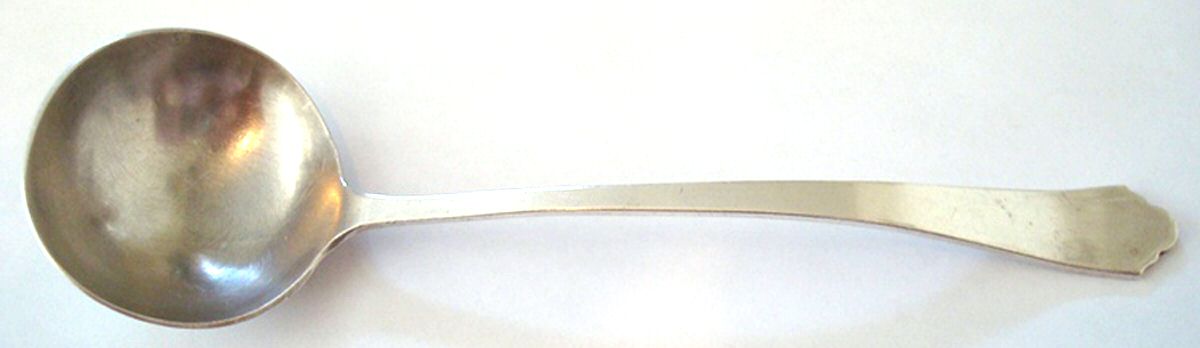 Governor Winthrop (Sterling) Round Bowl Soup Spoon (Bouillon) by Frank Whiting-1