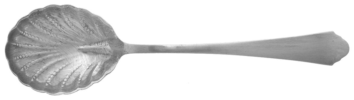 Governor Winthrop (Sterling) Sugar Shell Spoon by Frank Whiting-1