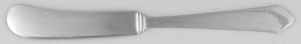 Governor Winthrop (Sterling) Flat Handle Butter Spreader by Frank Whiting-1