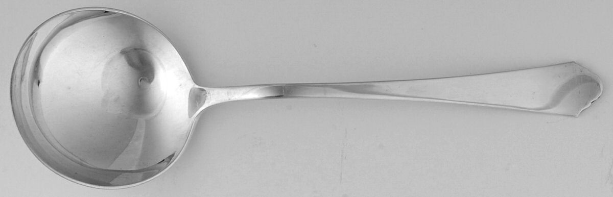 Governor Winthrop (Sterling) Round Bowl Soup Spoon (Cream Soup) by Frank Whiting-1