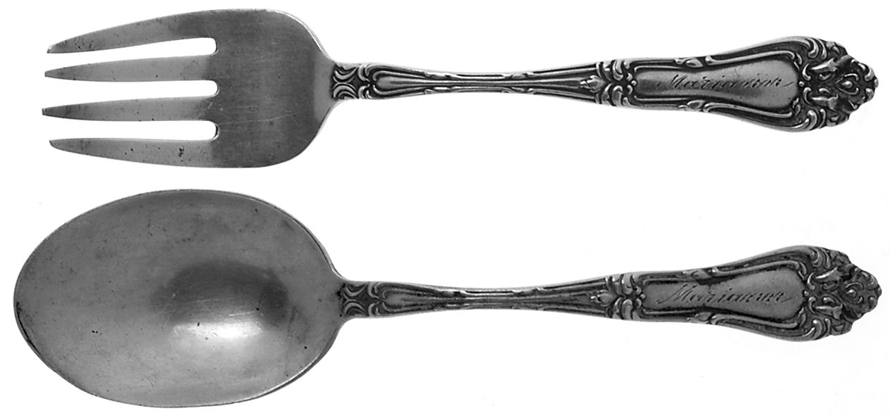 Helena I (Sterling, 1892) 2 Pc Baby Set (BF, BS) by Frank Whiting-1