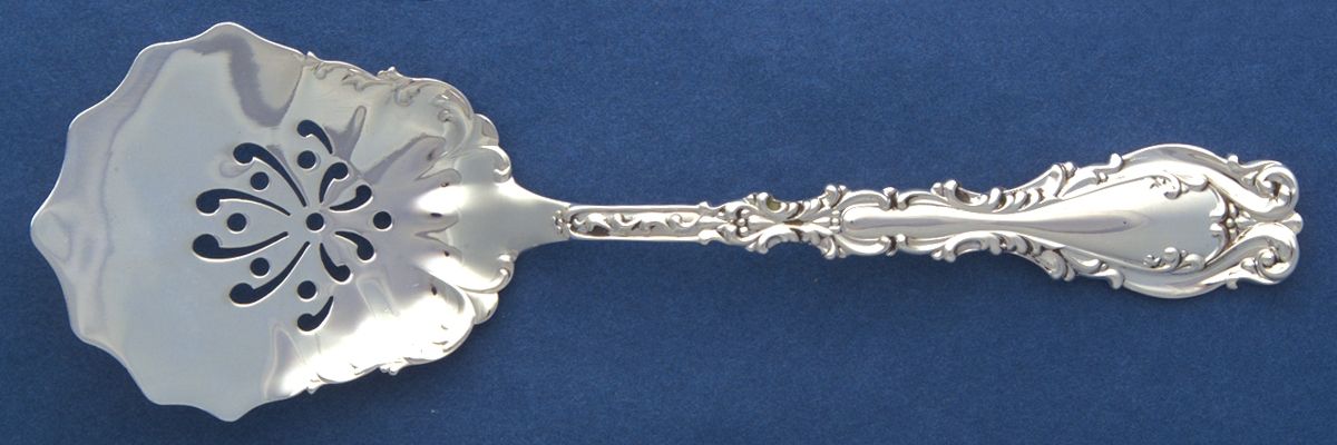 Josephine (Sterling, 1890, No Monograms) Large Cucumber Server by Frank Whiting-1
