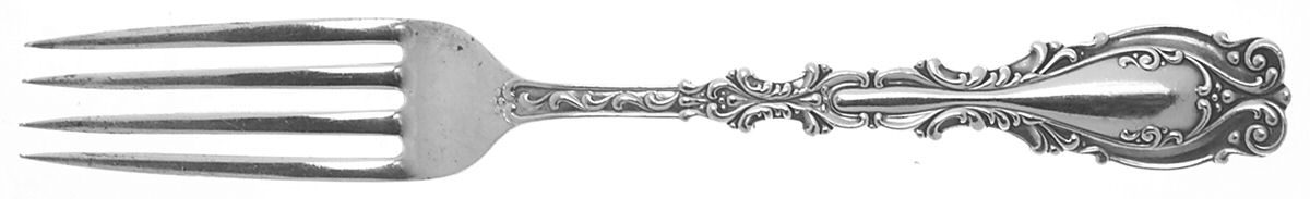 Josephine (Sterling, 1890, No Monograms) Fork by Frank Whiting-1