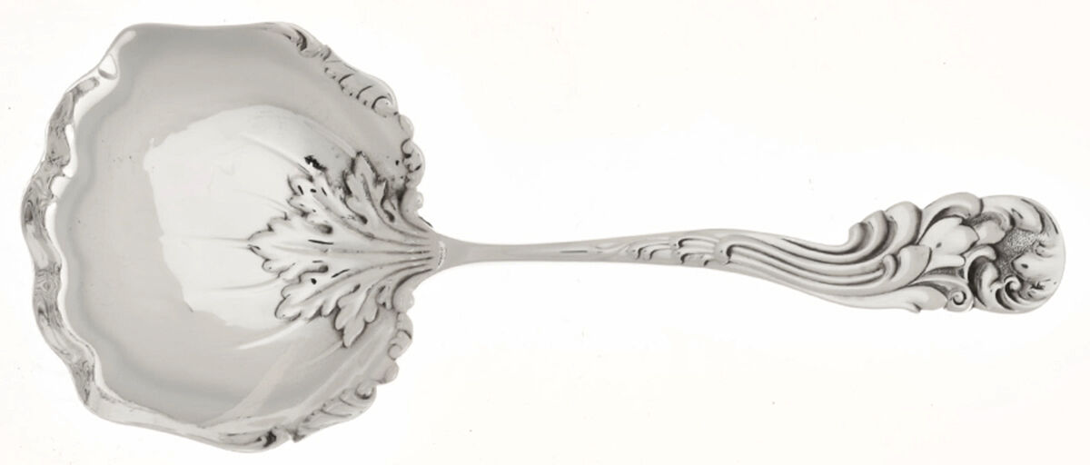 Marquise (Sterling, 1889) Solid Bon Bon Spoon by Frank Whiting-1