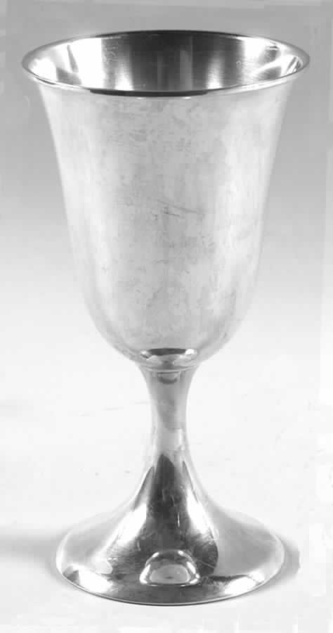 39 (Sterling, Hollowware) Water Goblet by Frank Whiting-1