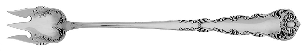 Neapolitan-Kings Court (Sterling, 1895, No Monos) Oyster Fork by Frank Whiting-1