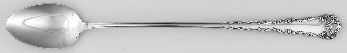 Neapolitan-Kings Court (Sterling, 1895, No Monos) Iced Tea Spoon by Frank Whiting-1