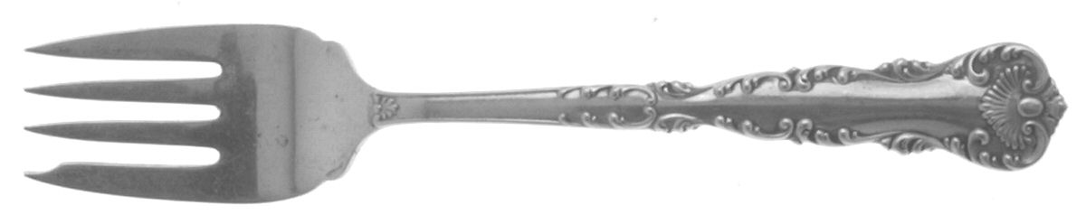Neapolitan-Kings Court (Sterling, 1895, No Monos) Individual Salad Fork by Frank Whiting-1