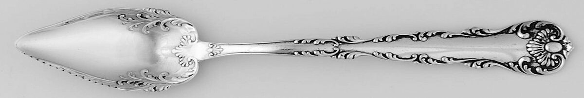Neapolitan-Kings Court (Sterling, 1895, No Monos) Fruit/Orange Spoon by Frank Whiting-1
