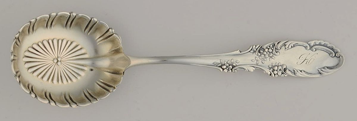 Orleans (Sterling, 1892) Sugar Shell Spoon by Frank Whiting-1