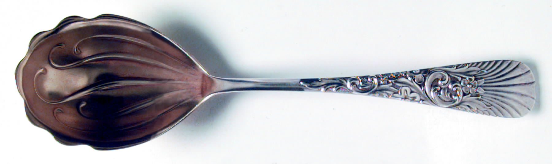 Palm (Sterling, 1887) Large Jelly Spoon by Frank Whiting-1