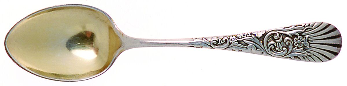 Palm (Sterling, 1887) Demitasse Spoon by Frank Whiting-1