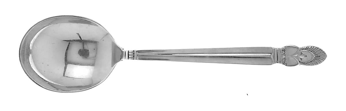 Princess Ingrid (Sterling) Round Bowl Soup Spoon (Cream Soup) by Frank Whiting-1