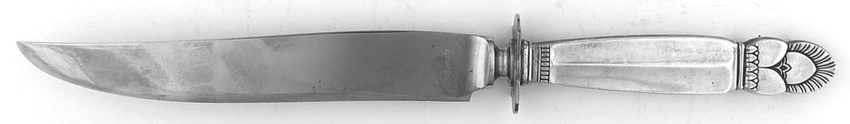 Princess Ingrid (Sterling) Small Steak Carving Knife, Silverplate Blade by Frank Whiting-1