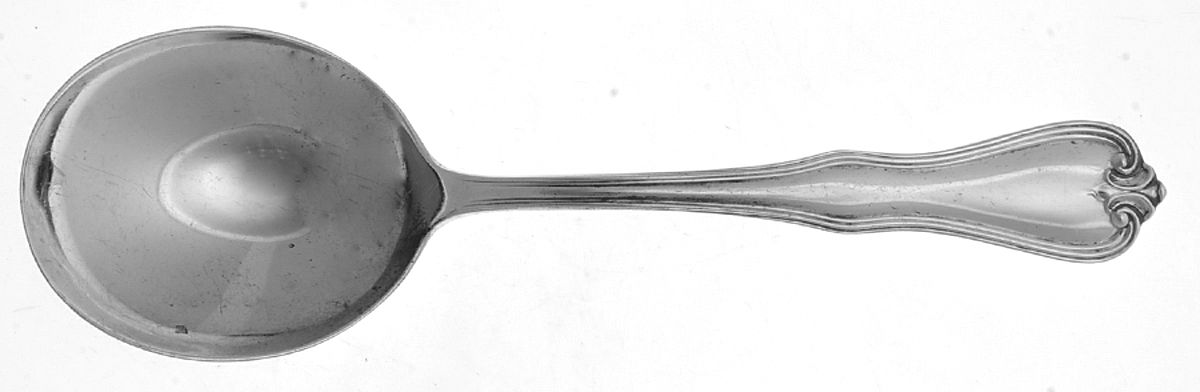 Puritan (Sterling, 1905) Round Bowl Soup Spoon (Cream Soup) by Frank Whiting-1