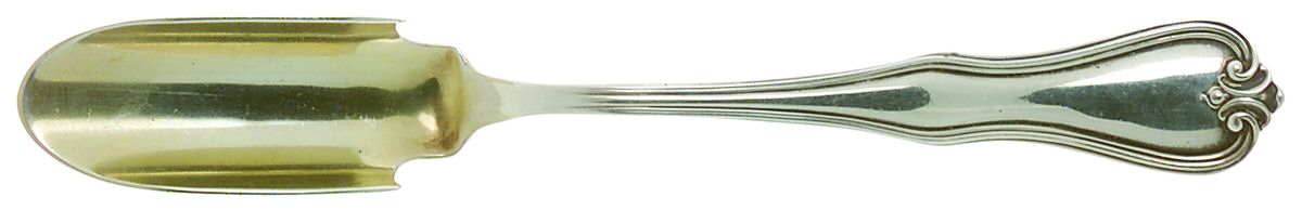 Puritan (Sterling, 1905) Solid Large Cheese Scoop by Frank Whiting-1