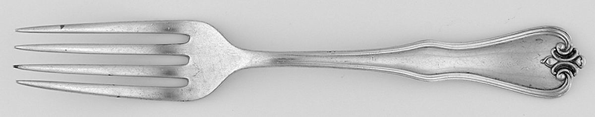 Puritan (Sterling, 1905) Luncheon/Dessert Fork, Solid Piece by Frank Whiting-1