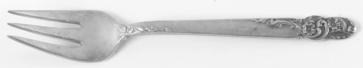 Rose of Sharon (Sterling, 1954) Individual Salad Fork by Frank Whiting-1