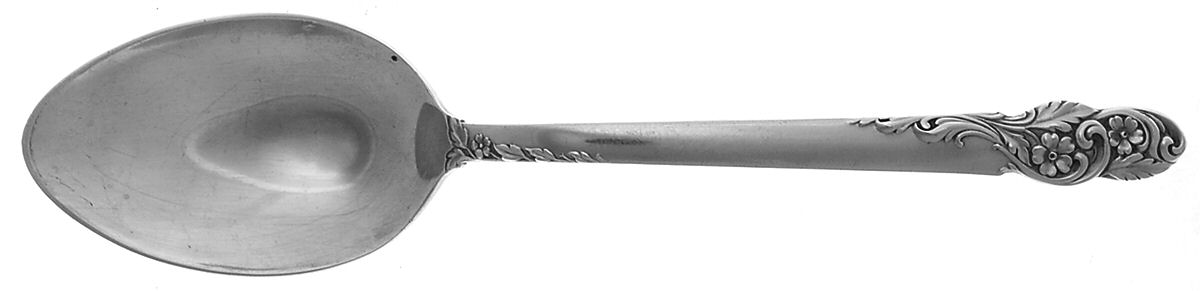Rose of Sharon (Sterling, 1954) Dessert/Oval Soup Spoon by Frank Whiting-1