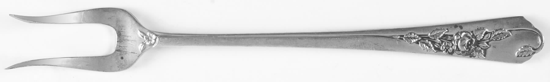 Silver Song (Sterling, 1954) Short Handle Pickle/Olive Fork by Frank Whiting-1
