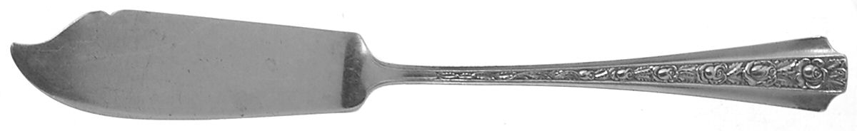 Talisman Rose (Sterling, 1948) Flat Handle Master Butter Knife by Frank Whiting-1