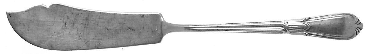 Troubadour (Sterling, 1950-1932) Flat Handle Master Butter Knife by Frank Whiting-1