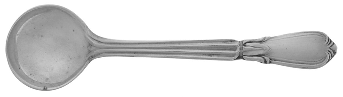 Troubadour (Sterling, 1950-1932) Individual Salt Spoon by Frank Whiting-1