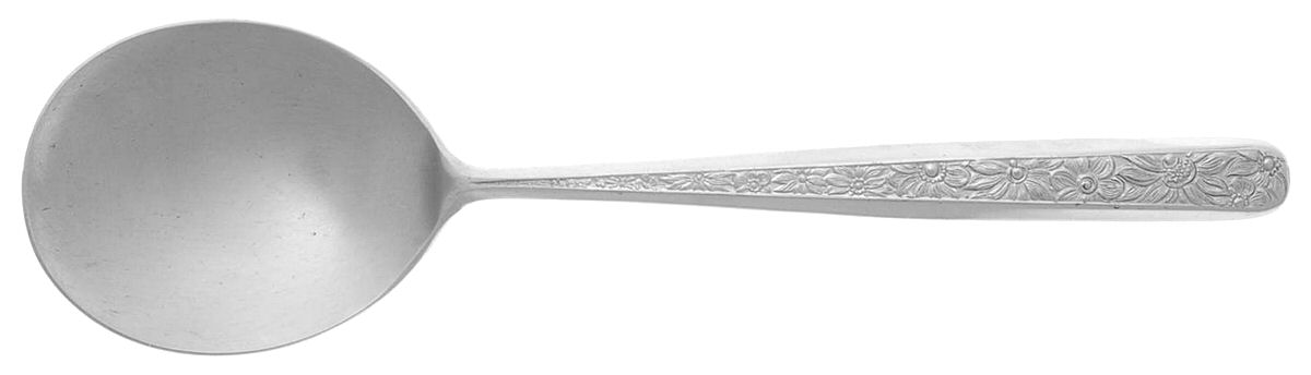 Jardine (Stainless) Solid Smooth Casserole Spoon by F B Rogers-1