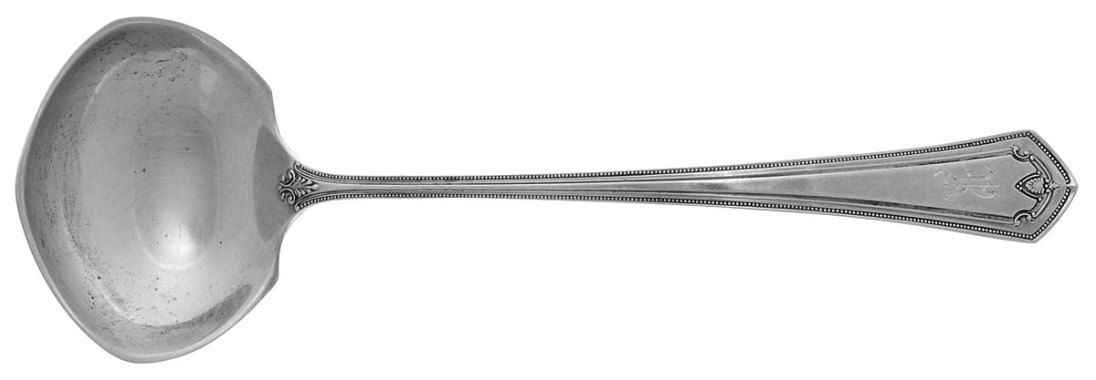 Adrienne (Sterling, 1919) Solid Piece Cream Ladle by Frank Smith-1