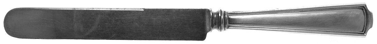 American Chippendale(Sterling, 1905) Old French Hollow Knife with Bolster by Frank Smith-1