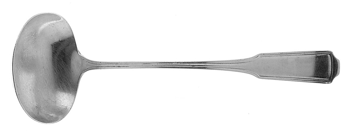 American Chippendale(Sterling, 1905) Solid Piece Cream Ladle by Frank Smith-1